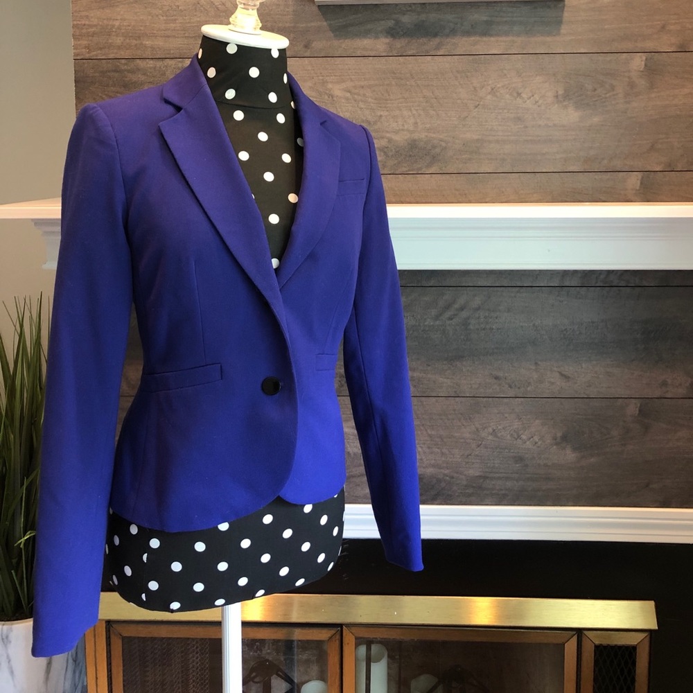Calvin Klein Electric Blue Suit Jacket